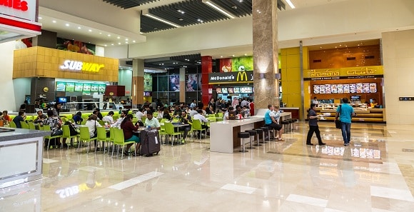 food court